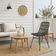 thumbnail image 3 of Silla de Comedor Terraza Rattan Grecia Color Negro, 3 of 7