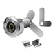 thumbnail image 1 of de pequeña sala de huellas dactilares, de seguridad recargable USB, de protección, inteligente personal , Plata de 20 mm, 1 of 5