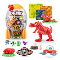 Zuru Smashers - Huevo Aplastable Zuru De Smashers Dino Vs Aliens, Tamaño Mediano (T-Rex)