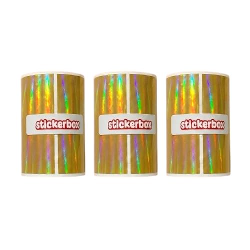 Papel Térmico Hapiko Gold Holo Pack de 3 sin BPA/BPS