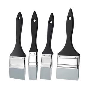 Bothyi - Pinceles De Pintura De Silicona, Herramienta De Pintura Moldeadora De Color De Escritura Reutilizable Para Aula, 1,5 Pulgadas, 2 Pulgadas, 2,5 Pulgadas, 3 Pulgadas