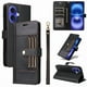 thumbnail image 1 of FOXDOCK Funda tipo Cartera para iPhone 16 Plus – Cubierta de Cuero PU con Múltiples Ranuras, Bolsillo para Efectivo y Correa de Muñeca, 1 of 6