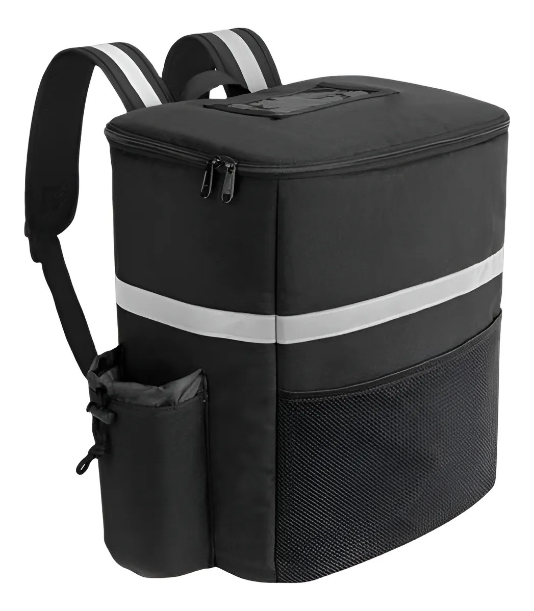 Genérica - Mochila Delivery Repartidores Impermeable 35L Base Rígida - Mochila Aislante Engrosada De Gran Capacidad