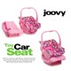 thumbnail image 3 of Asiento de coche de juguete Joovy para portabebés con sistema de cierre, color rosa, 3 of 6