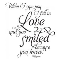 Rienda Libre Graphics - Decomural I Fell In Love Shakespeare Ws-44202