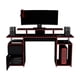 thumbnail image 3 of Escritorio Gamer Keria 2.0 Wengue - Rojo, 3 of 8