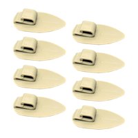 Magideal - 8X Clips Para Alfombrillas De Coche, Retenedores De Fijación, Abrazaderas Antideslizantes Para Fijación De Alfombras, Empuñaduras Para Alfombrillas De Beige