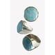 thumbnail image 3 of Anillo plata 925 y Howlita calipso; talla  7 1/2 USA - talla 16 española, 3 of 3