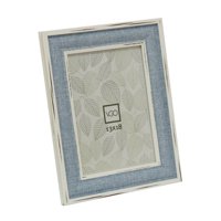 Vgo - Marco Simil Madera Rustico Celeste 13X18 Cm Celeste