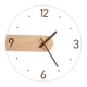 thumbnail image 4 of Reloj De Pared Decorativo Moderno Grande De 11,81 Pulgadas, Silencioso Para Baño, Loft, Interior, 4 of 5