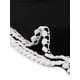 thumbnail image 5 of INSPIRE CHIC Conjunto de Pijama para Mujeres Regreso a Clases Ropa de Dormir Cuello Redondo Ropa de Descanso con Pantalones Capri XS Negro, 5 of 6
