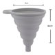 thumbnail image 3 of Pack X6 Embudo Plastico Embudo De Silicona Plegable Embudo Color Gris 273, 3 of 9
