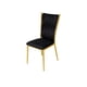 thumbnail image 1 of Silla Dorada Para Comedor Arthur Negro, 1 of 3