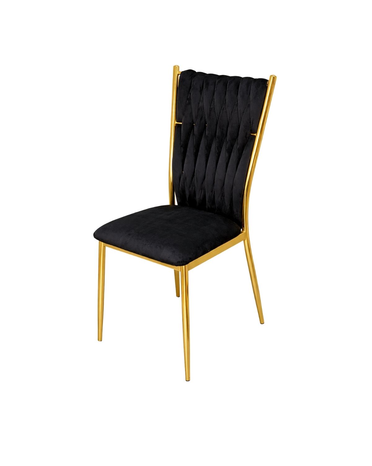 Habita2 Chile - Silla Dorada Para Comedor Arthur - Negro