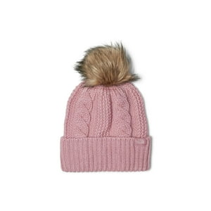 Gorro The North Face Oh Mega Fur Pom Para Mujer, Color Malva