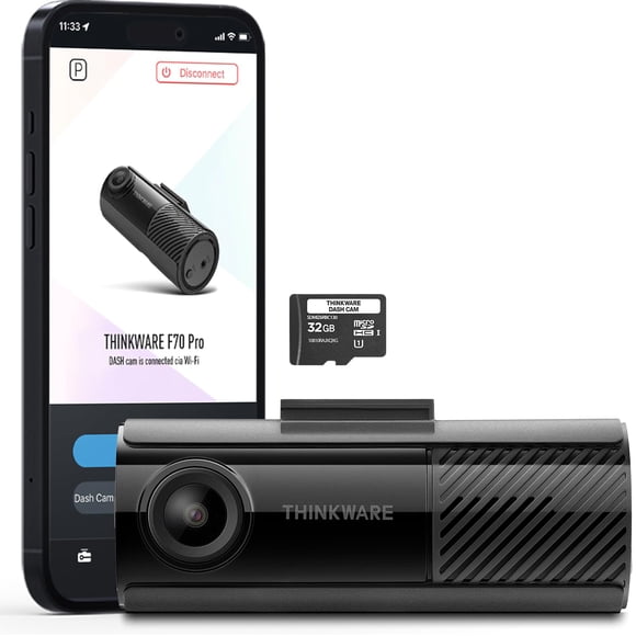 Dash Cam THINKWARE F70 PRO 1080P Full HD WiFi para coche