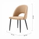 thumbnail image 3 of Pack 2 Sillas Comedor Oval Linen Beige, 3 of 5