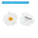 thumbnail image 3 of Uxcell Flores Artificiales de Hibisco Hawaiano Clip para el Cabello DIY Flor de Hibisco de Espuma Blanca Paquete de 16, 3 of 6