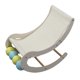 thumbnail image 2 of Hamaca Para Gatos, Cama, Mecedora Para Gatos, Suministros Duraderos Para Mascotas, Cama Mecedora Para Mascotas, Color Blanco, 2 of 5
