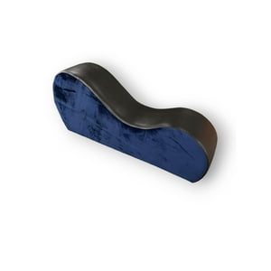 Muebles Duna - Sillon Del Amor Afrodita Azul/Negro