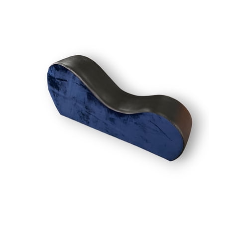 Muebles Duna - Sillon Del Amor Afrodita Azul Negro