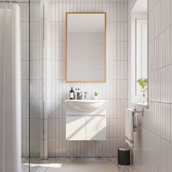 Vanitorio Cannes 2 Puertas Blanco Melamina