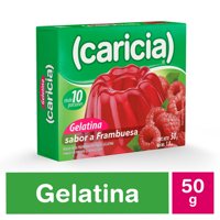 Gelatina Frambuesa 50 G Caricia
