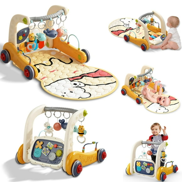 Colchoneta de gimnasio para bebés Wetoylst con Kick & Play Piano