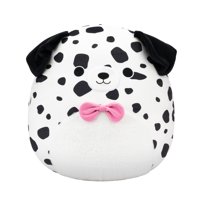 Peluche Squishmallows Dustin El Dálmata 50 Cm Con Pajarita Jazwares