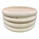 thumbnail image 3 of Pack 4 Plato Semi Hondo Decorativo Redondo Claro Blanco Lisa, 3 of 3