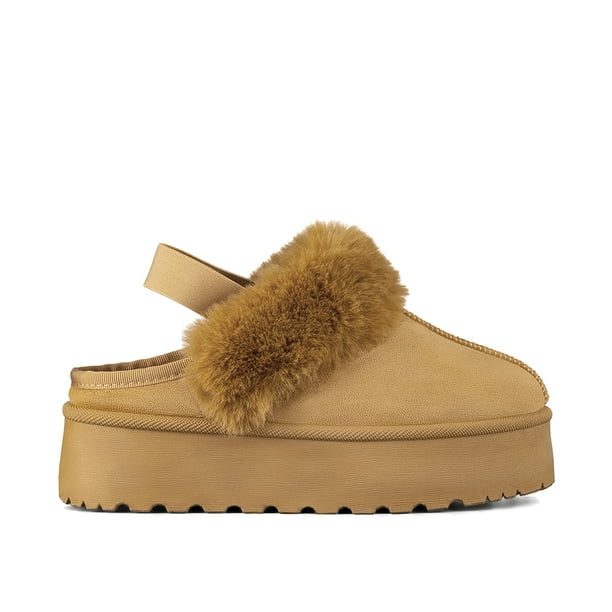 Zueco tipo Pantufla Casual Mujer Moda Con Felpa Weide SL26