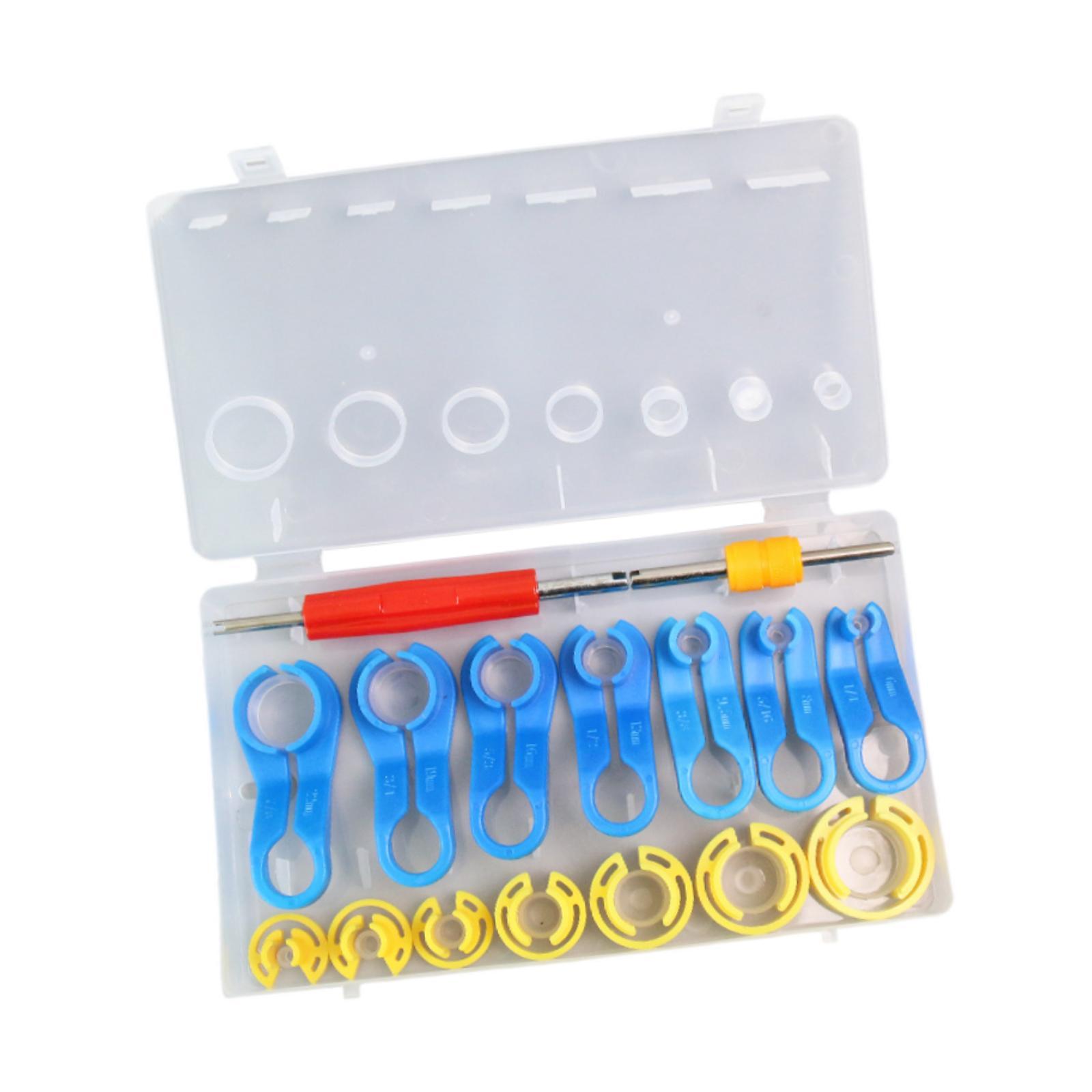 Ioensy - 16X Ac Fuel Line Desconexión Herramienta Conjunto De Herramientas Suv Ca Core De Desconexión Rápida