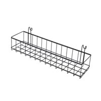 Bothyi - Cesta De Alambre Colgante De Metal, Cestas De Pared Para Despensa, Oficina, Sala De Estar