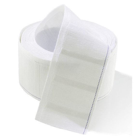 Cinta de Pliegues MJMP 10 yardas Blanco Algodón/Poliéster