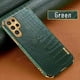 thumbnail image 1 of Crocodile Leather Silicone Case For Samsung Galaxy S22 Ultra S22 Plus S22, 1 of 3