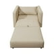 thumbnail image 3 of Sofa Cama Multifuncional Un Cuerpo Lino Beige, 3 of 3