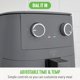 thumbnail image 2 of Freidora de Aire GreenLife 4,5QT Grafito Mecánica, 2 of 6