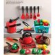thumbnail image 2 of 61 Piezas,juego De Juguetes De Cocina Para Niños Pequeños NO BPA, 2 of 9