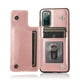 thumbnail image 1 of PU Leather Card Holder Wallet Case For Samsung Galaxy S23 S22 S21 S20 Note 20 Ultra Plus Kickstand Durable Shockproof Cover, 1 of 3