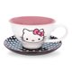 thumbnail image 2 of Set de taza de té y platillo Sanrio Hello Kitty Ceramic 350 ml, 2 of 6