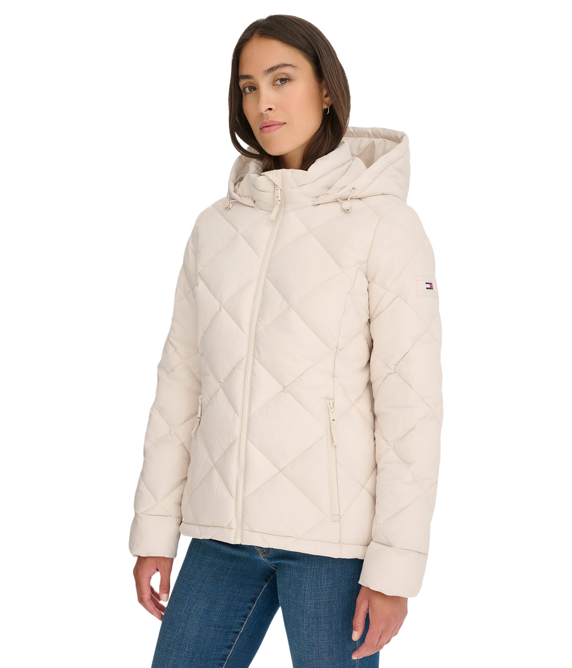 Chaqueta Tommy Hilfiger Ligera Con Cremallera Para Mujer