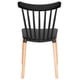 thumbnail image 4 of Silla Windsor 83x46cm Madera y PP Negro, 4 of 6