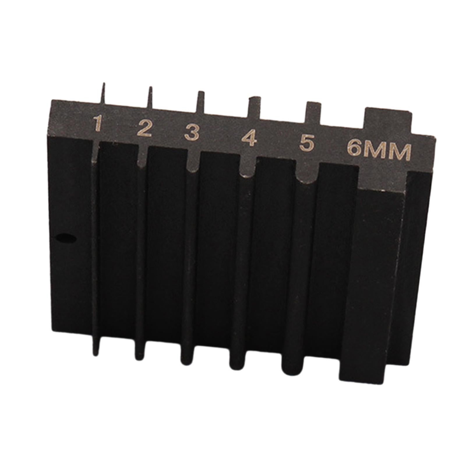 Bothyi - Guía De Afilador Para Cabezal De Corte De Cuero, Herramienta Profesional De Reparación De Doble Cara