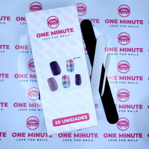 One Minute - Uñas Gel Semicuradas Diseño 100