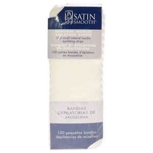 Satin Smooth - Tiras Depilatorias De Muselina Pequeña De Para Mujer - Tiras