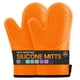 thumbnail image 1 of Manoplas de horno HESEE 32 cm 2 pzas silicona naranja, 1 of 7