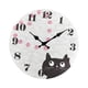 thumbnail image 4 of Reloj De Pared Divertido Con Diseño De Gato, Reloj De Pared Rústico Y Silencioso Para Interior, Dormitorio, Sala De Estar, Estilo B, 4 of 5