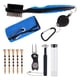 thumbnail image 3 of Kit De Limpieza De Palos De Golf 5 En 1 Portátil Para Hierros De Golf Regalo De Golfista Toalla De Golf Azul, 3 of 5
