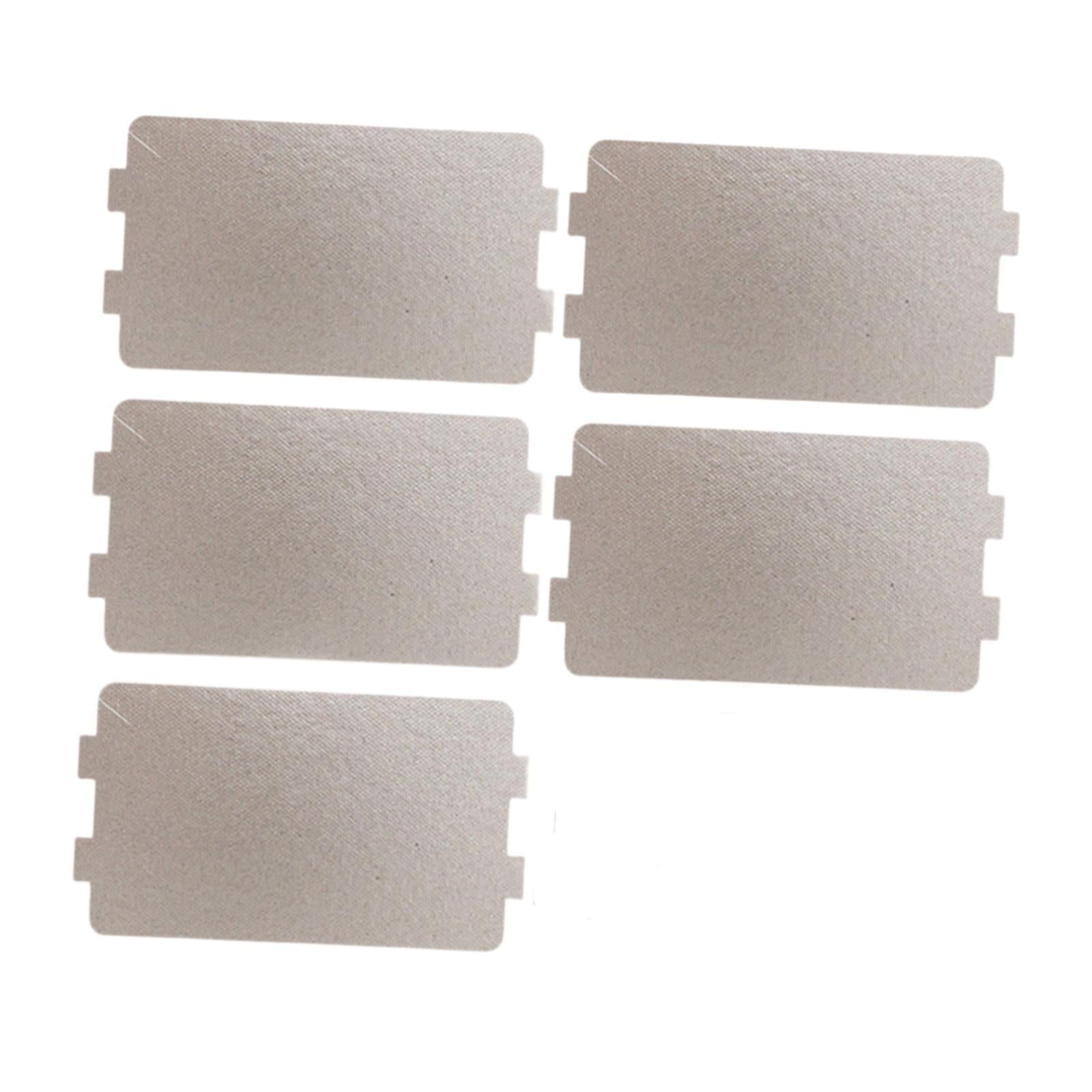 Magideal - 5 Placas Para Horno Microondas Repuestos Para Microondas Fáciles De Instalar Resistentes A Altas Temperaturas Cortables Prácticas Para El