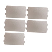 Magideal - 5 Placas Para Horno Microondas Repuestos Para Microondas Fáciles De Instalar Resistentes A Altas Temperaturas Cortables Prácticas Para El